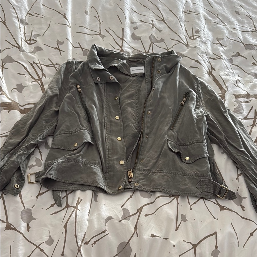 Club Monaco Khaki Utility Jacket